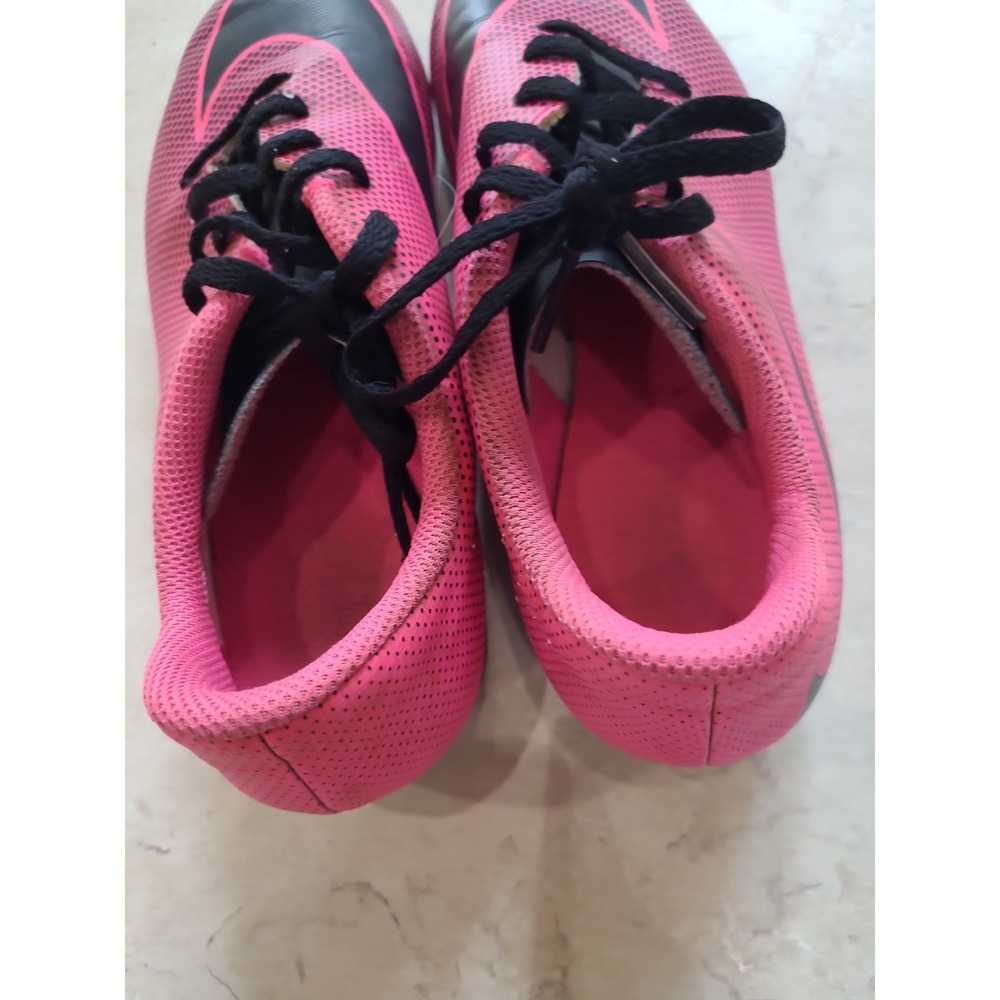 Nike Jr. BRAVATA II FG Youth Size 3Y Soccer Cleats Pink Black Athletic Sports - Picture 6 of 10